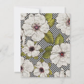 フローラリハーサルディナー招待状 招待状 (裏面)