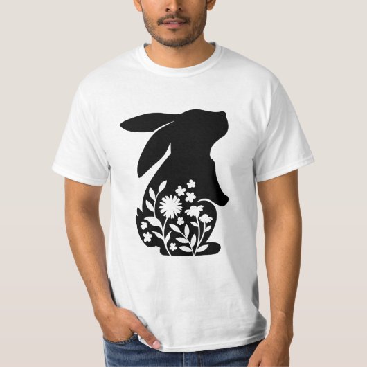フローラリビット Tシャツ (正面)