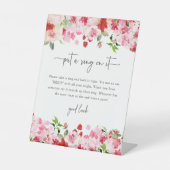 フローラリングや輪標識 台座サイン (正面)