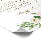 フローラリングや輪狩りブライダルシャワーゲーム ポスター (角)