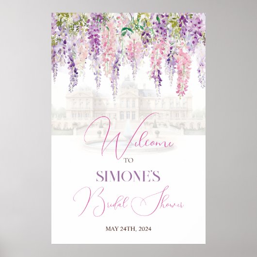 フローラリージェンシーウェルカムサインポスター ポスター (正面)