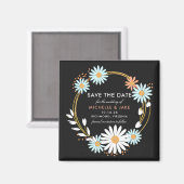 フローラリースおもしろい日付の保存 マグネット (正面/裏面)