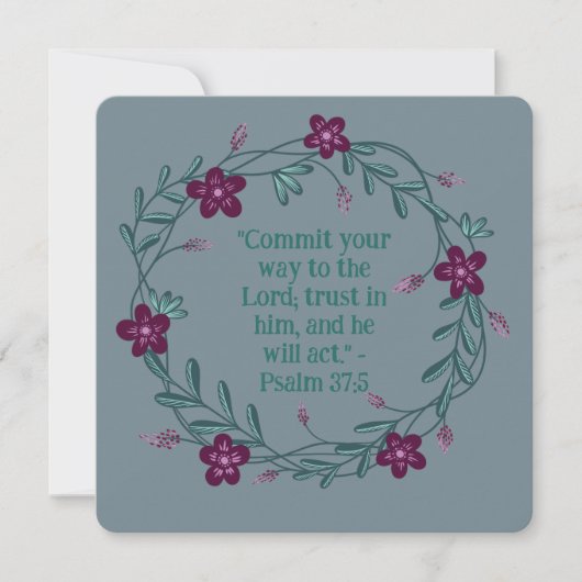 フローラリースの空白の特別な機会 (正面)