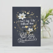 フローラリースは僕の花嫁の世話結婚になる 招待状 (スタンド正面)