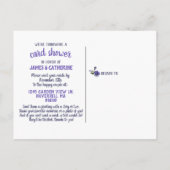 フローラリースカードシャワーゴールデンアニバーサリー ポストカード (裏面)