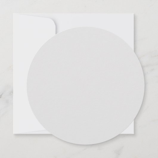 フローラリースストーングレー結婚式招待状 招待状 (裏面)