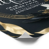 フローラリースセルフィー結婚ステーションのハッシュタグ記号 ポスター (角)