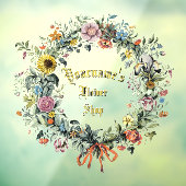 フローラリースフラワーショップテンプレート ウィンドウサイン (シート3)