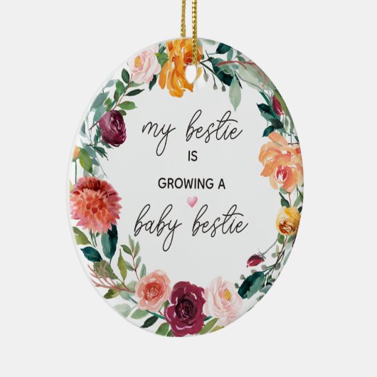 フローラリースマイベスティー成長しているベビーベスティー セラミックオーナメント (右)