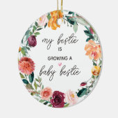 フローラリースマイベスティー成長しているベビーベスティー セラミックオーナメント (左)