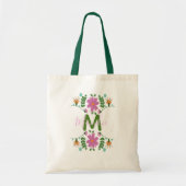 フローラリースメキシコ花名図書室 トートバッグ (正面)