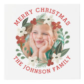 フローラリースメリーのクリスマス写真 フォトキューブ (右)