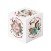 フローラリースメリーのクリスマス写真 フォトキューブ (裏面アングル)