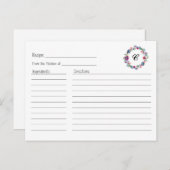 フローラリースレシピカード ポストカード (正面/裏面)