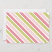 フローラリース保存日付招待状 招待状 (裏面)