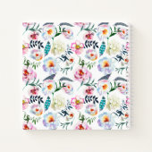 フローラリース名バイブル引用文YHVHピンク ノートブック (裏面)