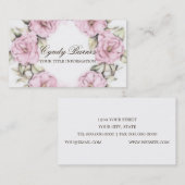 フローラリース名刺 名刺 (正面/裏面)