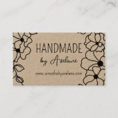 フローラリース手製 |手作り名刺 名刺 (正面)