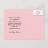 フローラリース日付ポストカードの保存 案内ポストカード (裏面)