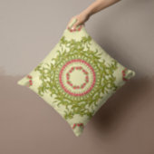 フローラリース枕インクリーム クッション