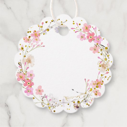 フローラリース第一聖餐式 フェイバータグ (裏面)