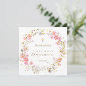 フローラリース第一聖餐式 招待状 (スタンド正面)