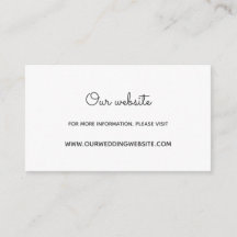 フローラリース結婚のウェブサイトカード