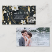 フローラリース結婚の詳細情報QRコード エンクロージャーカード (正面/裏面)