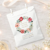 フローラリース葬儀記念シードパケット フェイバーバッグ (クリップ留めされた状態)