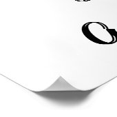 フローラリース誕生日 ポスター (角)