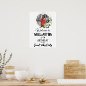 フローラリース誕生日 ポスター (キッチン)