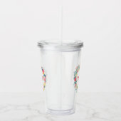 フローラリース アクリルタンブラー (右)