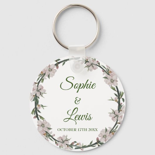 フローラリース キーホルダー (正面)