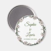 フローラリース マグネット (正面/裏面)