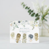 フローラリーフブライダルヘアガールズブリーズメイドリクエスト ポストカード (スタンド正面)