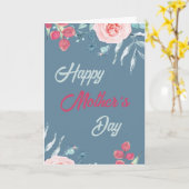 フローラルと一緒に母の日2025をお祝いしよう カード (黄色い花)