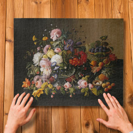 フローラルの豊かさ: セヴェリン・ローゼンの静物画 ジグソーパズル