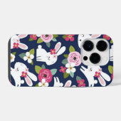 フローラルアニマル iPhoneケース (裏面横)