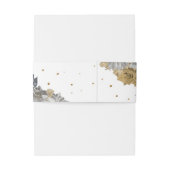 フローラルクス金ゴールド 招待状ベリーバンド (裏面例)