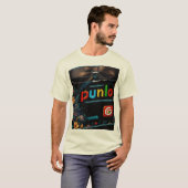 フローラルコード:Punlo美学Tシャツデザイン Tシャツ (正面フル)