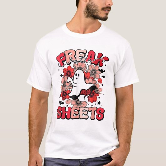 フローラルゴースト Tシャツ (正面)