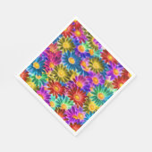 フローラルサンシャイン #444 - ペーパーナプキン スタンダードランチョンナプキン (角)