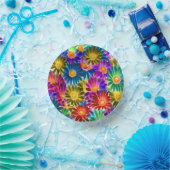 フローラルサンシャイン #444 - ペーパーボウル (パーティー)