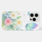 フローラルシンフォニー 🌸🦋 iPhoneケース (裏面横)