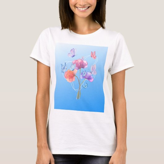 フローラルシンフォニー Tシャツ (正面)