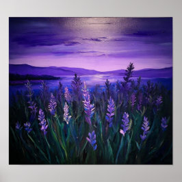 フローラルシーン ポスター