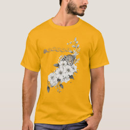 フローラルジャガー Tシャツ