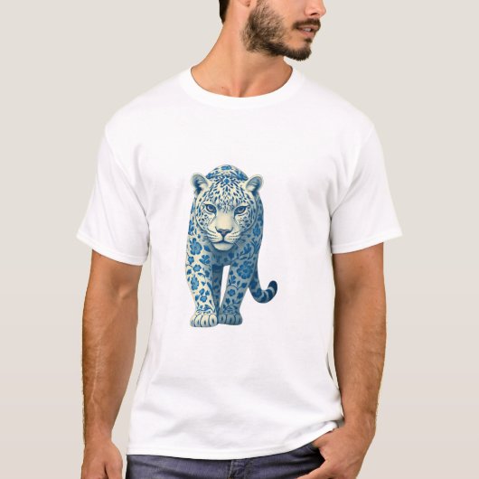 フローラルタイガー Tシャツ (正面)