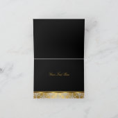 フローラルダマスク サンクスカード サンキューカード (内部)