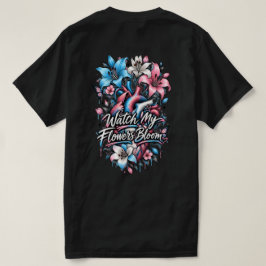 フローラルハート トランスジェンダー プライド Tシャツ